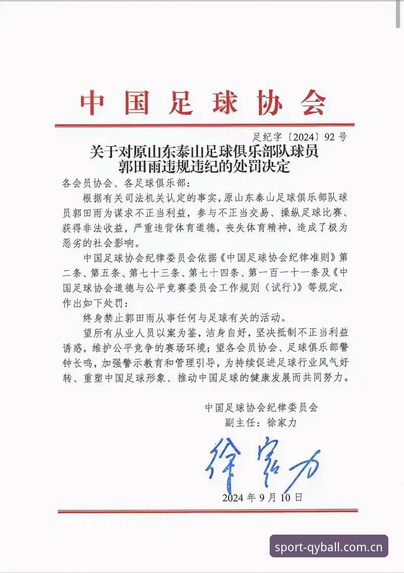 qy千亿投注攻略 中国足协第三批禁足名单全面解析:行业乱象与治理深水区